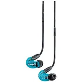 【 新品 未開封 】 SHURE イヤホン カナル型 トランスルーセントブルー [φ3.5mm ミニプラグ] SE215SPE-A 未使用 送料無料