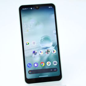 【液晶美品電池良好】au SIMフリー AQUOS wish SHG06 オリーブグリーン