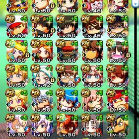 PSR50 40体 | パワプロアプリのアカウントデータ、RMTの販売・買取一覧