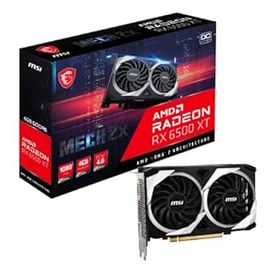 【中古】MSI Radeon RX 6500 XT MECH 2X 4G OC グラフィックスボード VD7987