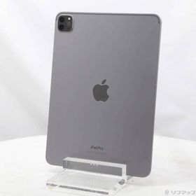 〔中古〕Apple(アップル) iPad Pro 11インチ 第4世代 128GB スペースグレイ MNXD3J／A Wi-Fi〔276-ud〕