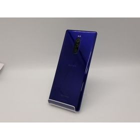 【中古】SONY docomo 【SIMロック解除済み】 Xperia 1 SO-03L Purple【アリオ倉敷】保証期間１ヶ月【ランクC】