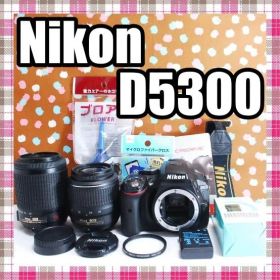 ✨Wi-Fi搭載機種✨美品✨Nikon D5300 ダブルレンズセット
