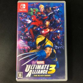 中古 Switch マーベル アルティメット アライアンス 3 : ザ・ブラックオーダー MARVEL ULTIMATE ALLIANCE 3 : THE BLACK ORDER