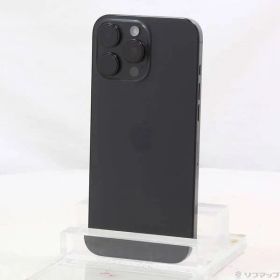 〔中古品〕 iPhone16 Pro Max 256GB ブラックチタニウム MYWG3J／A SIMフリー【269】