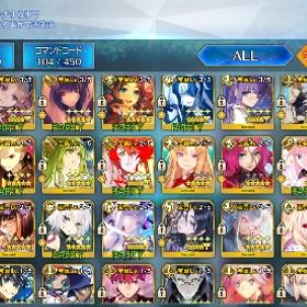 FGO引退垢星5鯖76体