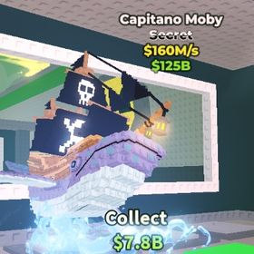 Capitano Moby - 160m/s | ロブロックス(ROBLOX)のアカウントデータ、RMTの販売・買取一覧