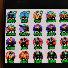 スキビディタワーディフェンス キャラ販売 希望額提示制‼️ | ロブロックス(ROBLOX)のアカウントデータ、RMTの販売・買取一覧