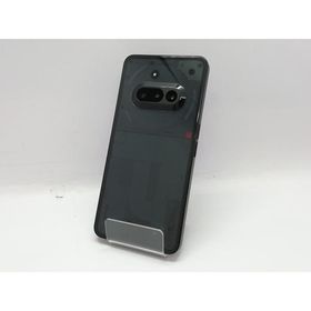 【中古】NOTHING 国内版 【SIMフリー】 Nothing Phone (3a) ブラック 8GB 128GB【立川フロム中武】保証期間１ヶ月【ランクA】
