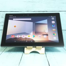 docomo arrows Tab F-02K Black ブラック 本体 白ロム SIMロック解除済み SIMフリー 684040