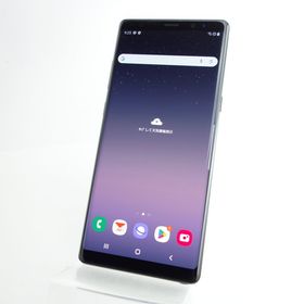 【SIMフリー】Galaxy Note 8 SCV37 ミッドナイトブラック 利用制限〇