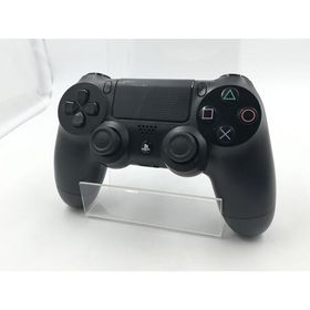 【中古】SONY ワイヤレスコントローラー(DUALSHOCK 4) CUH-ZCT2J [ジェット・ブラック]【千葉】保証期間１週間【ランクB】