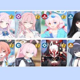 青辉石12万+ランダム3星20体+画像の所持8体 | ブルアカ(ブルーアーカイブ)のアカウントデータ、RMTの販売・買取一覧