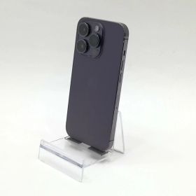 【中古品】Apple(アップル) iPhone 14 Pro / 2022 / 512GB / ディープパープル / 国内版SIMフリー / ランク:C / MQ283J/A / A2889 【中古品管理番号:35948】