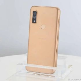 〔中古品〕 arrows We 64GB ローズゴールド FCG01 au SIMフリー【276】