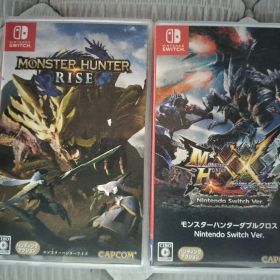 任天堂 スイッチ ソフト モンスターハンターダブルクロス& ライズ 2本セット