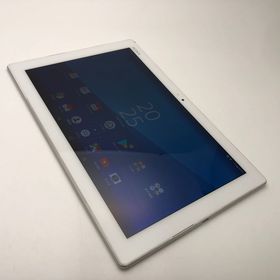 SIMフリー au SONY Xperia Z4 Tablet SOT31 ホワイト◆中古◆3297