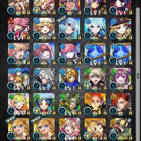 12月30日まで出品石4000以上ジュゲム2ネオMV1カルマロックスター、ジャックαなどキャラ多数 | モンストのアカウントデータ、RMTの販売・買取一覧