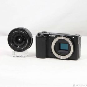 〔中古〕SONY(ソニー) VLOGCAM ZV-E10L パワーズームレンズキット ブラック〔251-ud〕