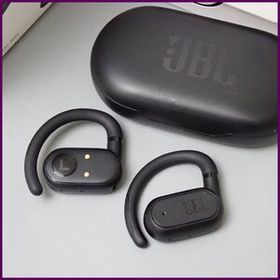 ★美品 JBL SOUNDGEAR SENSE オープンイヤー 完全ワイヤレスイヤホン/IP54防水/Bluetooth/付属品完備&0334000103