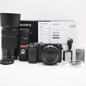 SONY(ソニー) APS-C ミラーレス一眼カメラ α6400 ダブルズームレンズキット