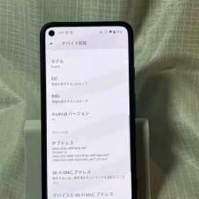 【美品】Google Pixel 5 ソータセージ 本体 ケースおまけ 即購入可