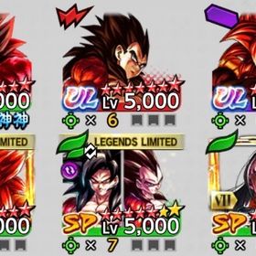 【神微進行垢】ultra3体 | ドラゴンボールレジェンズのアカウントデータ、RMTの販売・買取一覧