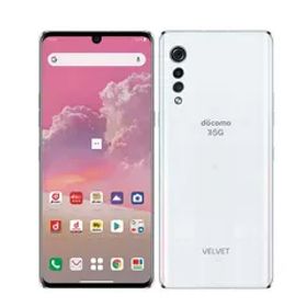 【中古】 L-52A LG VELVET オーロラホワイト SIMフリー 本体 ドコモ スマホ【送料無料】 l52aw7mtm