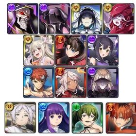 クリスタル9000個+限定カード10-15枚+図中の14個の連動超絶限定のうちランダムに2枚 | グラサマ(グランドサマナーズ)のアカウントデータ、RMTの販売・買取一覧