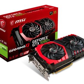 【中古】【非常に良い】MSI GeForce GTX 1080 Ti GAMING X 11G グラフィックスボード VD6302