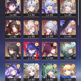 【PU45/90】黄泉2凸+餅 キャストリス+餅 キュレネ+餅 長夜月+餅 ファイノン+餅 トリビー | 崩壊スターレイル(崩スタ)のアカウントデータ、RMTの販売・買取一覧