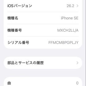 Apple iPhone SE 2nd (モデルA2275)