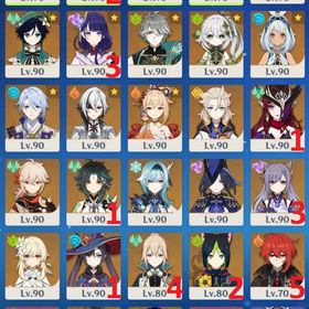 【六神】スカーク マーヴィカ シロネン+餅 フリーナ2凸+餅 雷電2凸+餅 チャスカ1凸 万葉 | 原神のアカウントデータ、RMTの販売・買取一覧