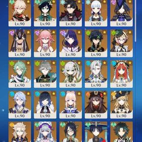 【PU60/90】フリンズ+餅 イネファ マーヴィカ ヌヴィレット フリーナ キィニチ+餅 夜蘭 | 原神のアカウントデータ、RMTの販売・買取一覧