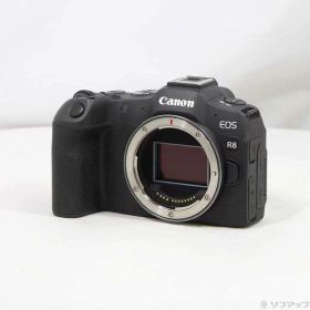 【中古】Canon(キヤノン) EOS R8 ブラック ボディ 【352-ud】
