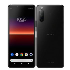 ソニー(SONY)のSOV43 Xperia 10 II ブラック SIMフリー 本体 au Aランク スマホ ソニー エクスぺリア 【送料無料】 sov43bk8mtm(スマートフォン本体)