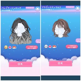 SRバレイヤージュロング、Rブラウンミディウルフ | ポケコロのアイテム、RMTの販売・買取一覧