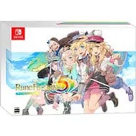 Switch／【ビジュアルブック・CD付】ルーンファクトリー5 プレミアムボックス [DLコード付属なし]