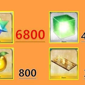 初期垢 聖晶石6800個+呼符340枚+果実800枚+マナプリズム4400枚+その他 | FGOのアカウントデータ、RMTの販売・買取一覧