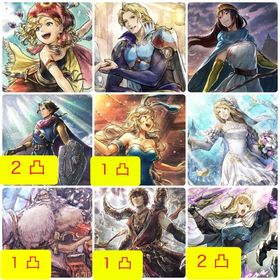 🌸初期垢🌸正月２種 5周年リシャール１凸、パーディス3世1凸、アラウネ2凸、モルソッソex１凸 | オクトラ(オクトパストラベラー)のアカウントデータ、RMTの販売・買取一覧