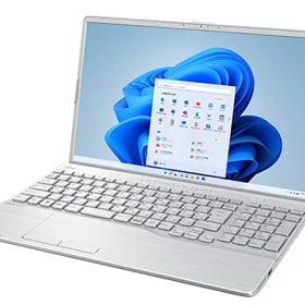 富士通 FMV LIFEBOOK AH50/H3 FMVA50H3S 15.6インチ Ryzen 7 5700U SSD256GB メモリ16GB Office 2021搭載 Windows 11 Webカメラ DVD±R/±RW 日本語キーボード テンキー