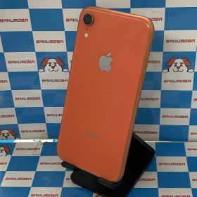 【中古】即日発送可iPhoneXR 256GB コーラル MT102J/A au版SIMフリー
