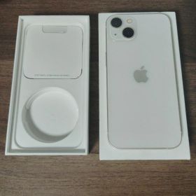 訳ありApple iPhone13 SiMフリー ホワイト 128GB値下げ⭕