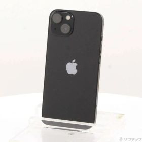 〔中古品〕 iPhone13 128GB ミッドナイト MLNC3J／A SIMフリー【262】