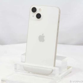 〔中古品〕 iPhone13 128GB スターライト MLND3J／A SIMフリー【262】