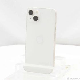 〔中古品〕 iPhone13 128GB スターライト MLND3J／A SIMフリー【295】