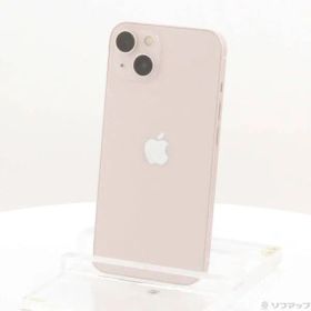 〔中古品〕 iPhone13 128GB ピンク MLNE3J／A SIMフリー【198】