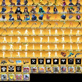 日本人正規引退エモート強アカウント | フォートナイト(Fortnite)のアカウントデータ、RMTの販売・買取一覧