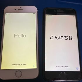 アイフォーン(iPhone)のiPhone 6 64GB iPhone7 128GB 2台セット(スマートフォン本体)