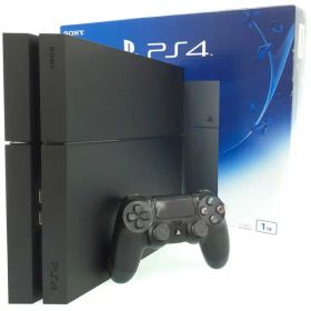 【SCE】ソニー『PlayStation4(プレイステーション4) 1TB ジェットブラック』CUH-1200BB01 ゲーム機本体 1週間保証【中古】
